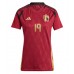 Belgium Johan Bakayoko #19 Replica Home Shirt Ladies Euro 2024 Short Sleeve